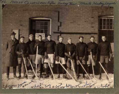1923-1924 QOR Hockey Team